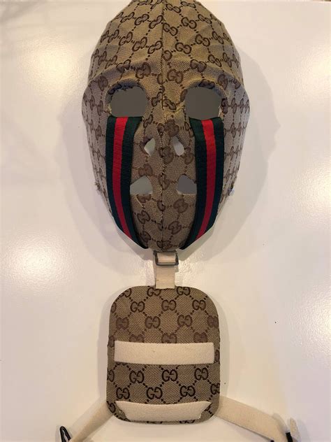 gucci print hockey mask|Gucci ski goggles injection.